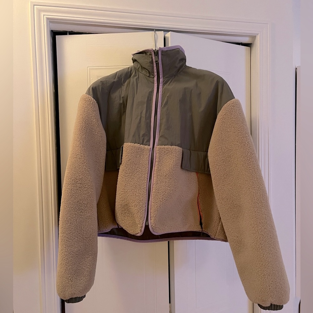 Zara teddy retro vintage jacket